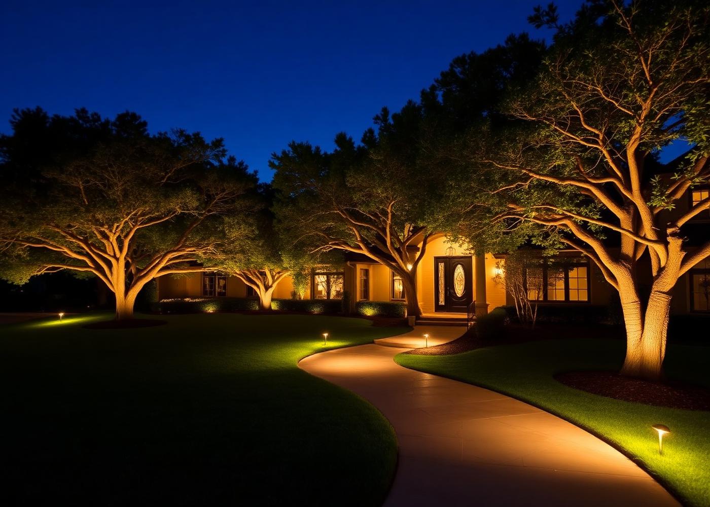 Landscape Lighting — reference imagery